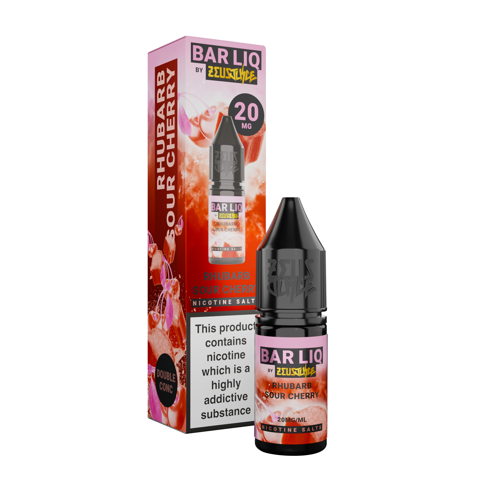 Zeus Juice Bar Liq Rhubarb Sour Cherry Nic Salt