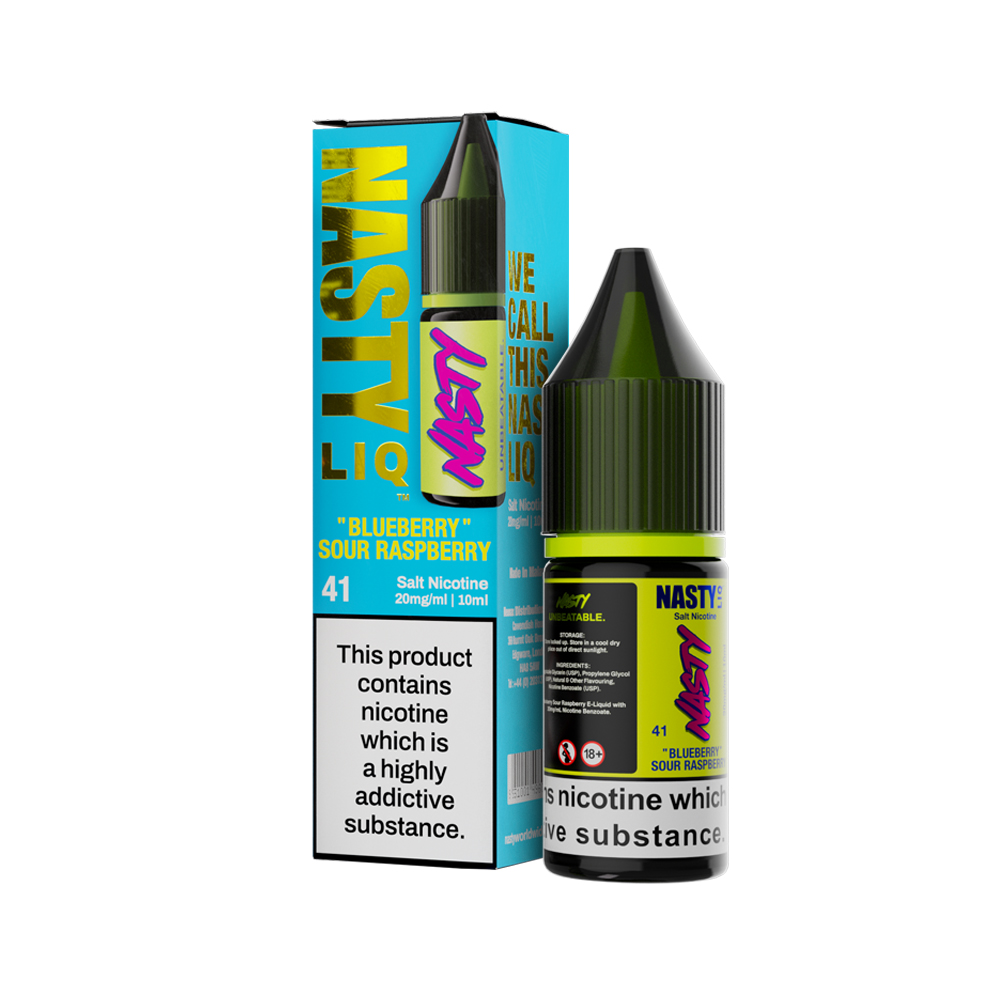 Nasty Liq Blueberry Sour Raspberry Nic Salt E-Liquid