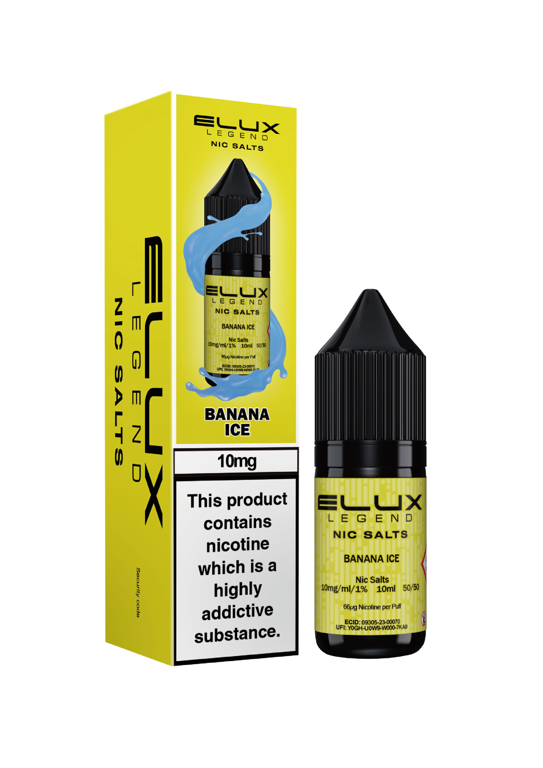 Elux Legends Banana Ice 10mg Nic Salt