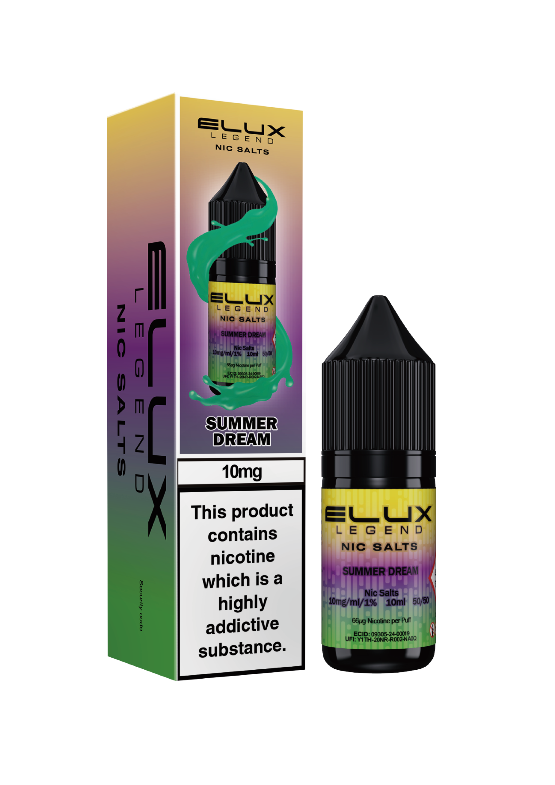 Elux Legends Summer Dream 10mg Nic Salt