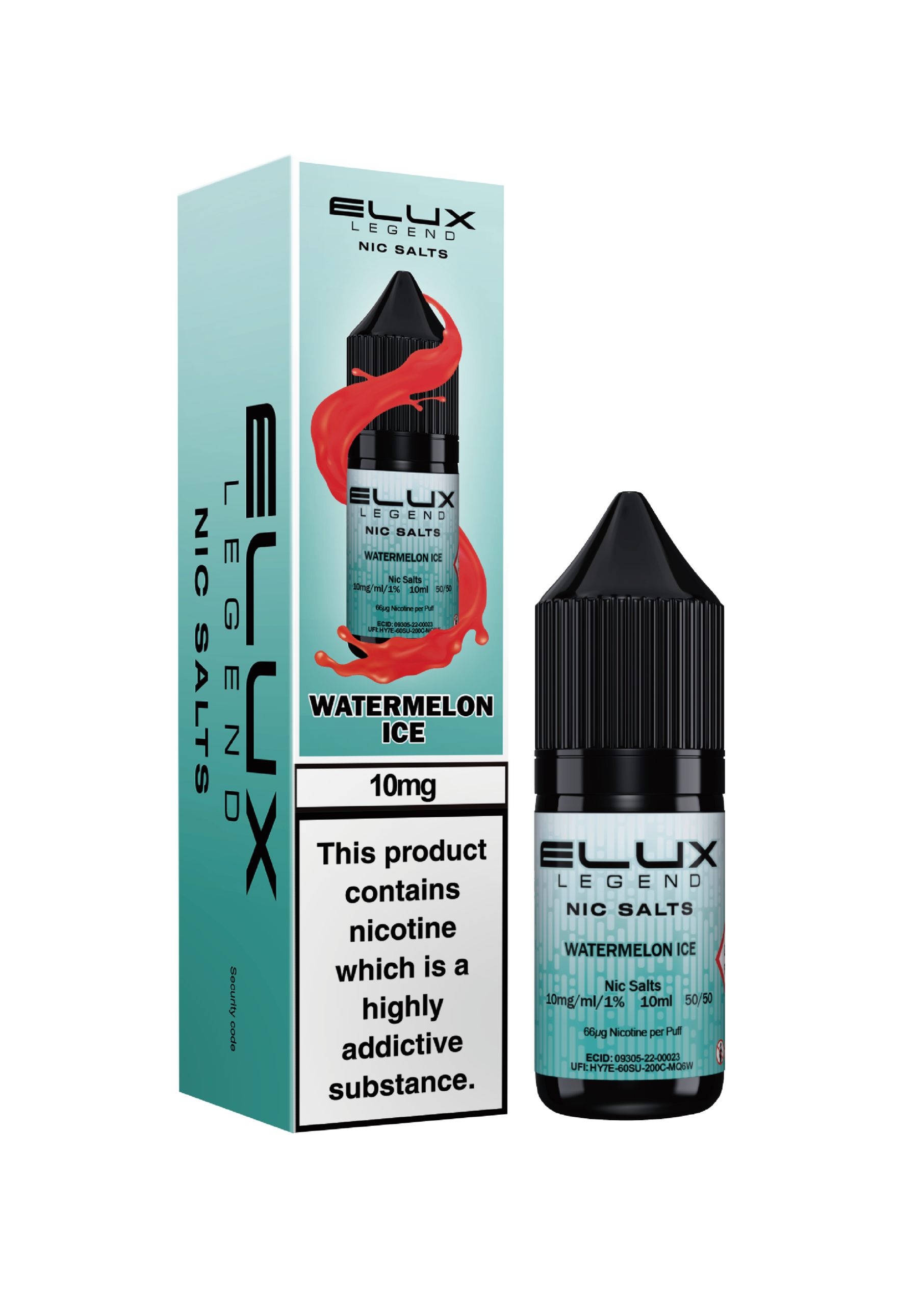 Elux Legends Watermelon Ice 10mg Nic Salt