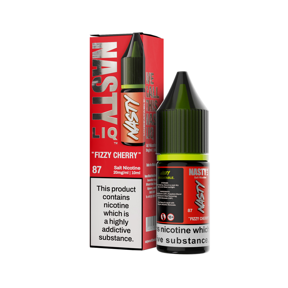 Nasty Liq Fizzy Cherry Nic Salt E-Liquid