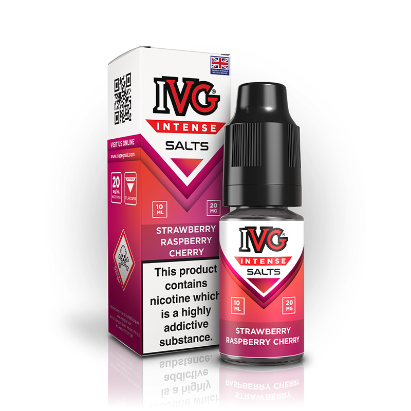 IVG Intense Strawberry Raspberry Cherry Nic Salt