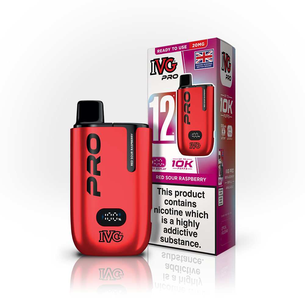 IVG Pro Red Sour Raspberry