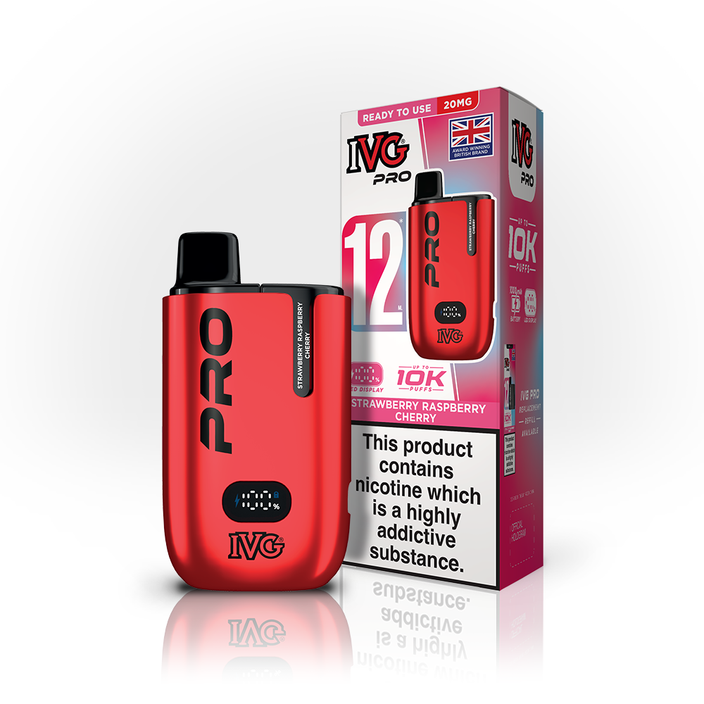 IVG Pro Strawberry Raspberry Cherry