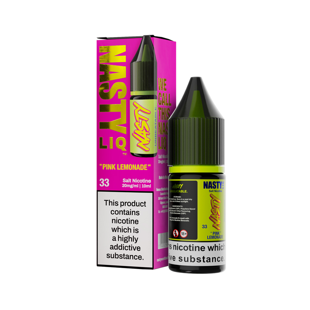 Nasty Liq Pink Lemonade Nic Salt E-Liquid