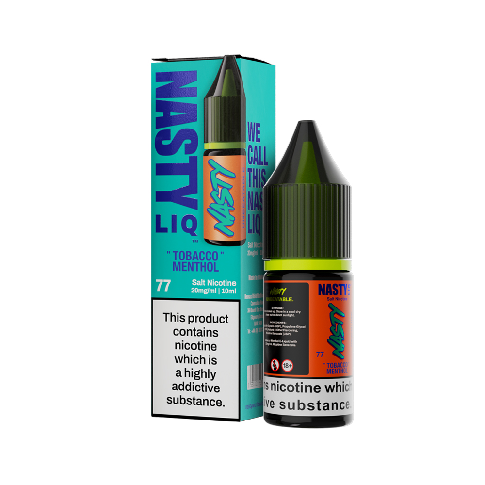 Nasty Liq Tobacco Menthol Nic Salt E-Liquid
