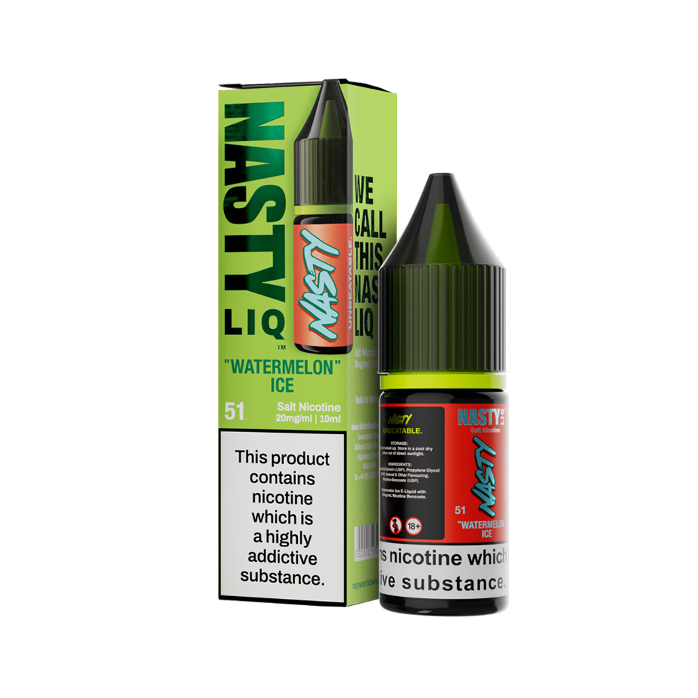 Nasty Liq Watermelon Ice Nic Salt E-Liquid