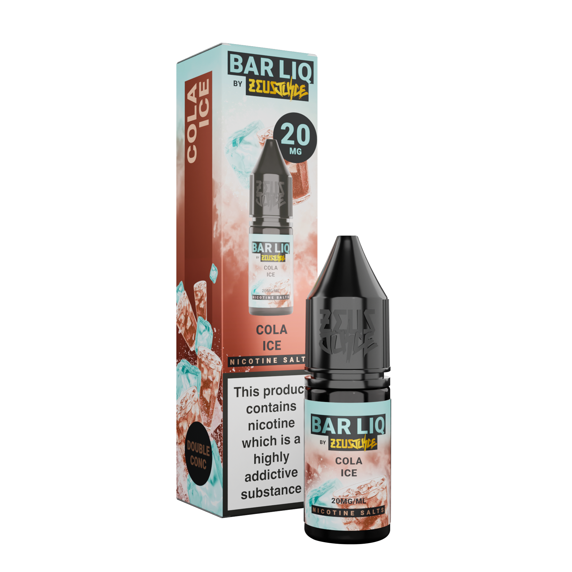 Zeus Juice Bar Liq Cola Ice Nic Salt