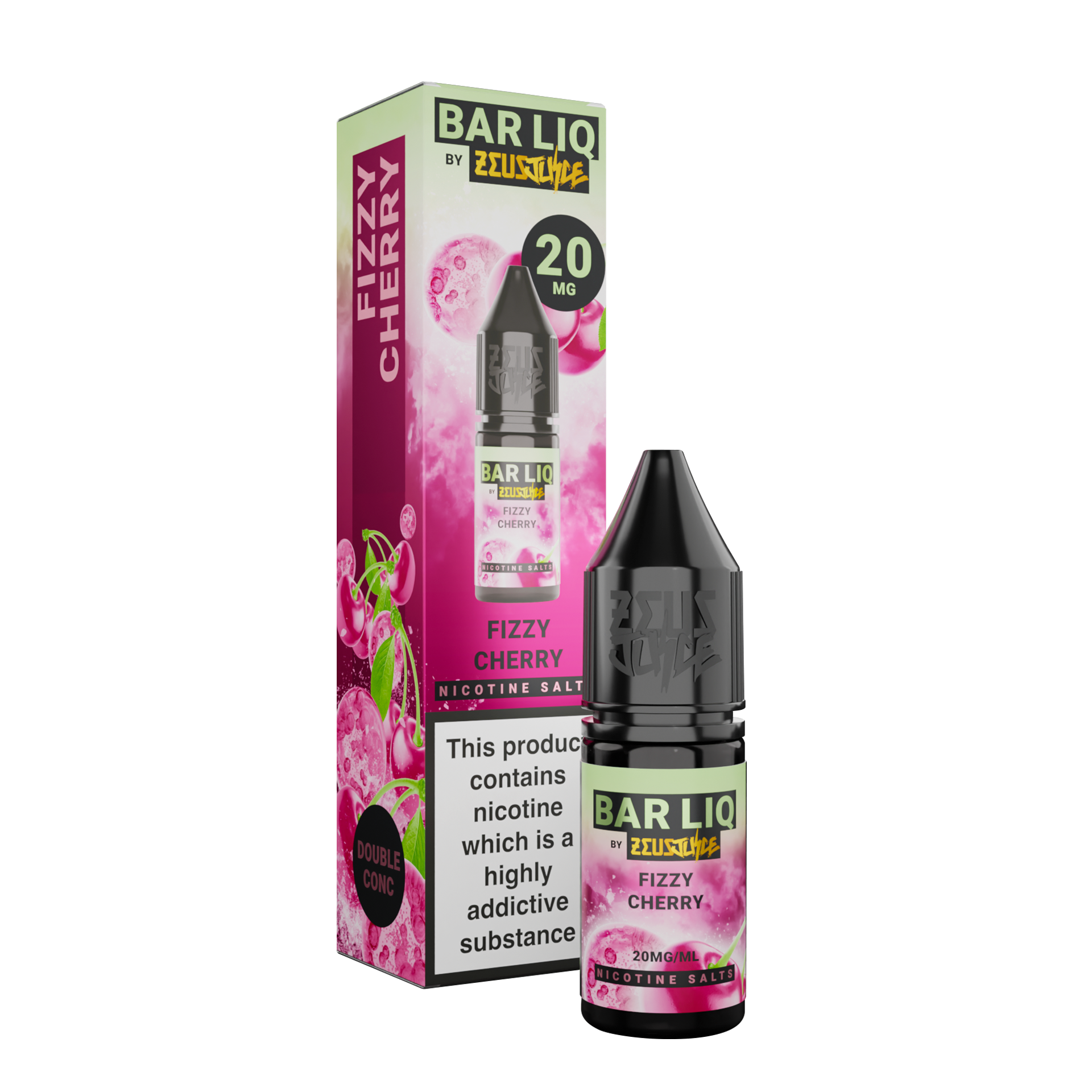Zeus Juice Bar Liq Fizzy Cherry Nic Salt