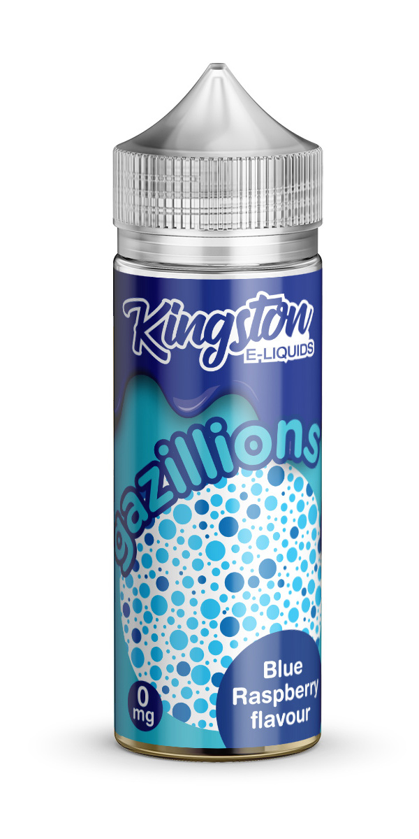 Kingston Gazillions Blue Raspberry 100ml Shortfill