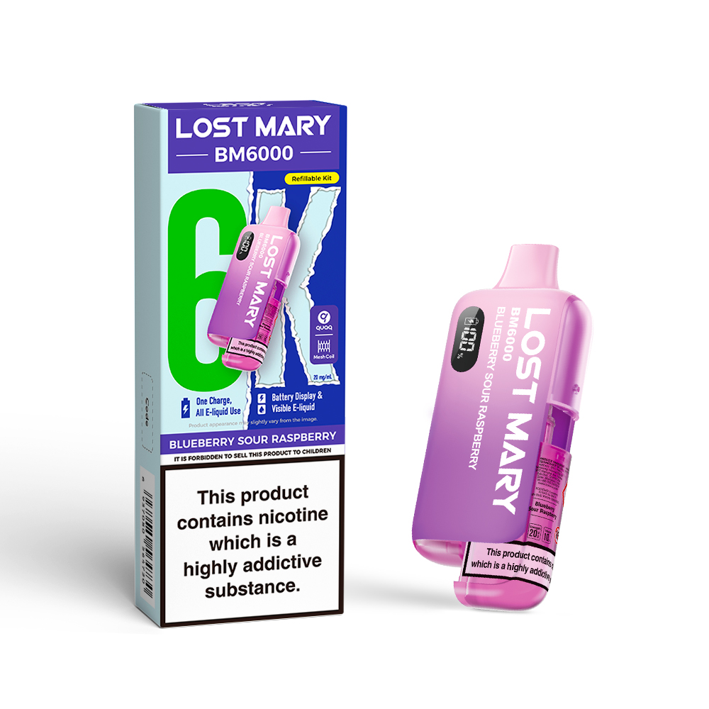 Lost Mary BM6000 Blueberry Sour Raspberry