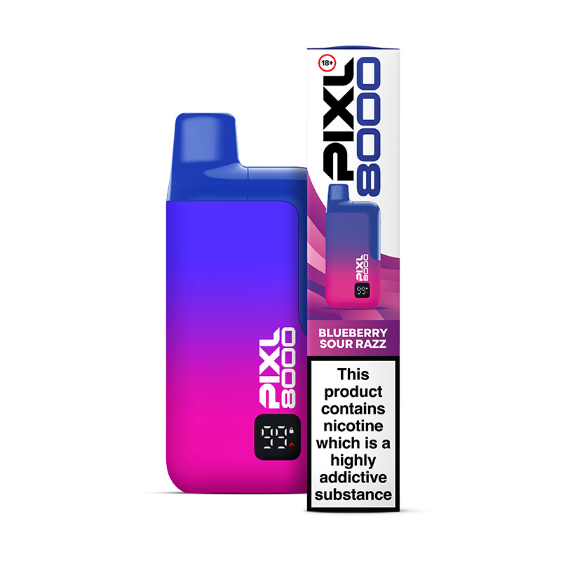 PIXL 8000 Blueberry Sour Razz