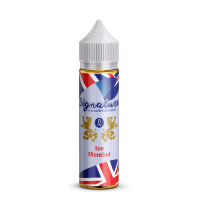 Signature Vapour Ice Menthol 50ml Shortfill