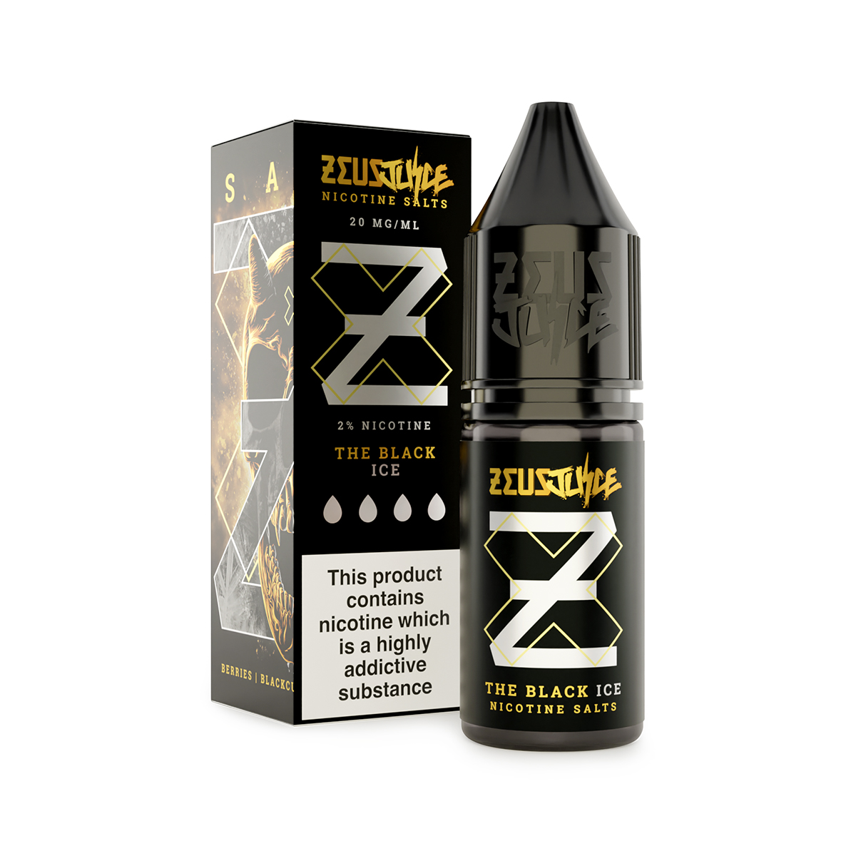 Zeus Juice Black Ice Nic Salt 10ml