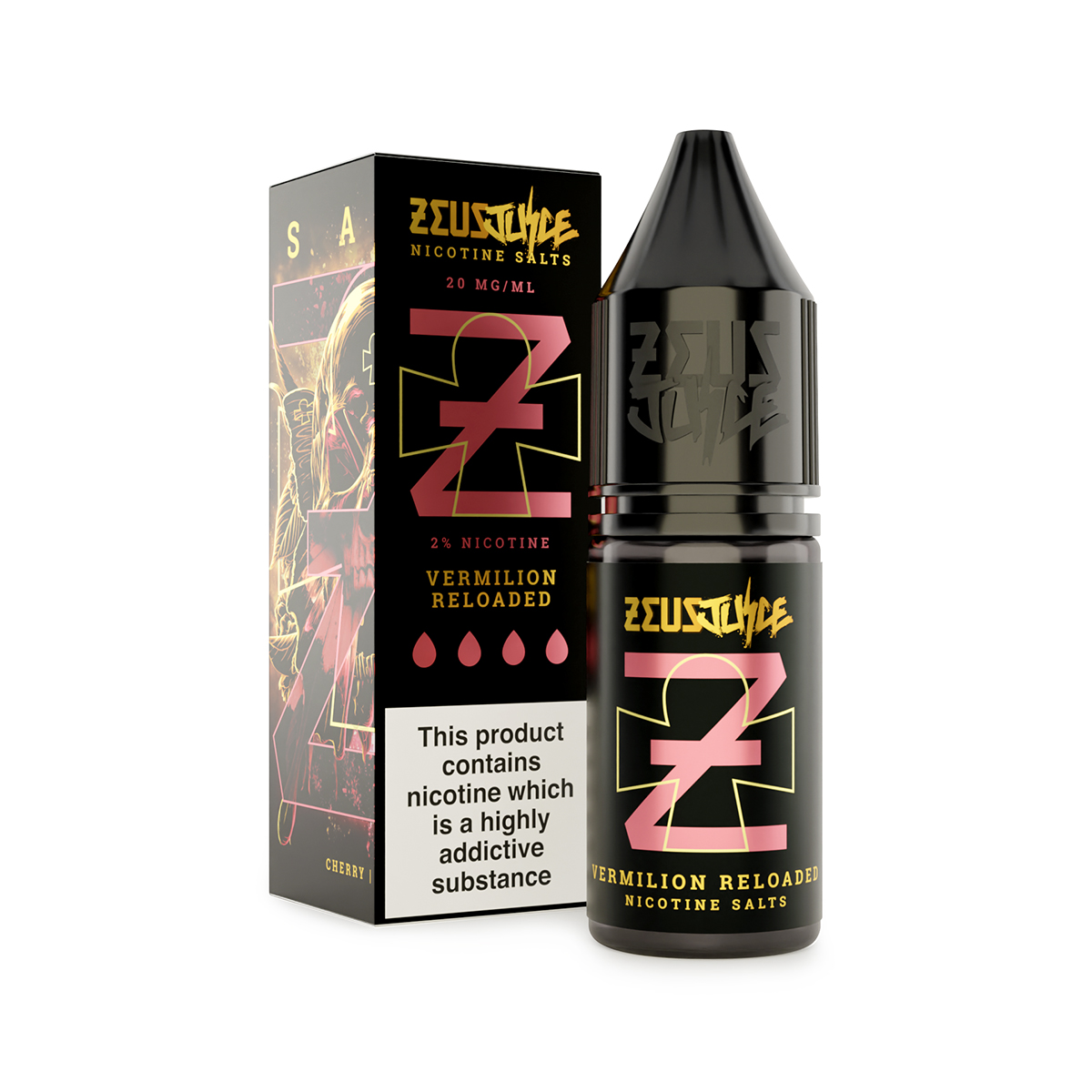 Zeus Juice Vermilion Reloaded Nic Salt 10ml